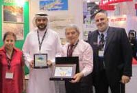 Dr. Rashid Al Leem is honored in recognition of his efforts for improved business trade at KL Malaysia